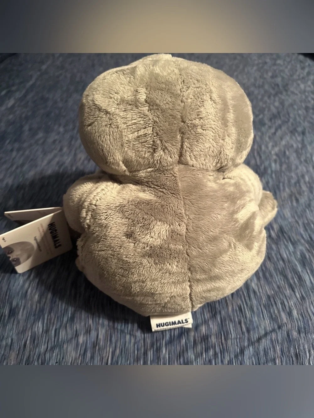 HUGIMALS Sam The Sloth 4.5 lb Weighted Comfort Plush Large NWT